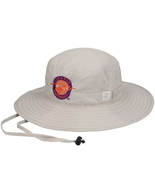 The Game Clemson Tigers Classic Circle Ultralight Boonie Bucket Hat One Oz at