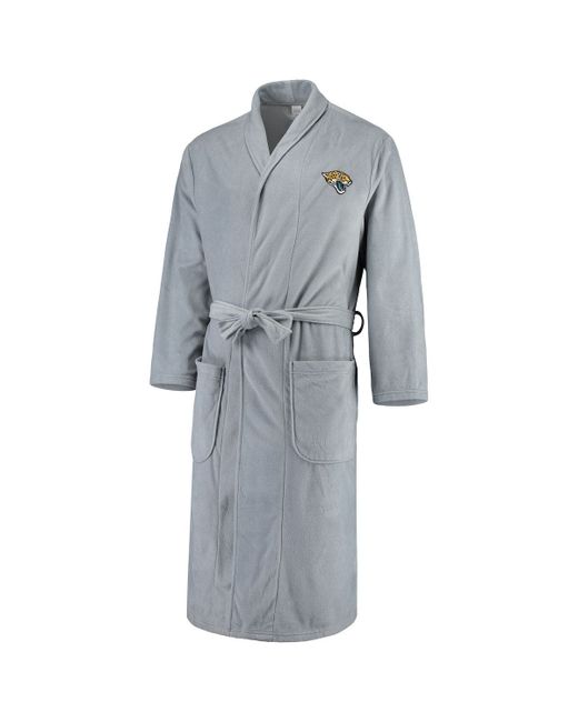 Concepts Sport Charcoal Jacksonville Jaguars Audible Microfleece Robe in at