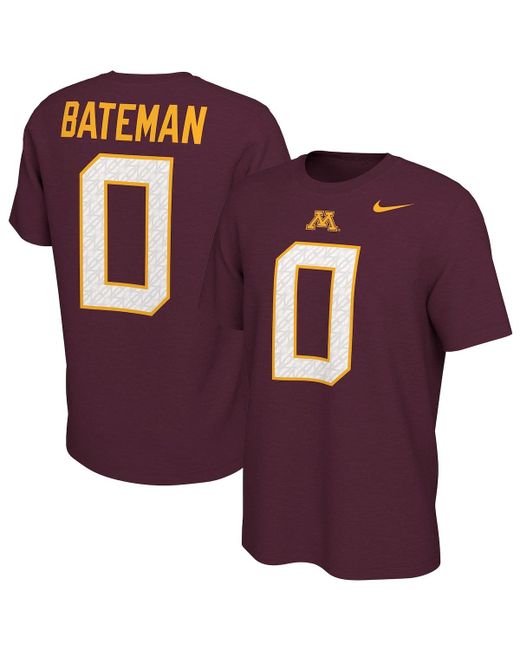 Nike Rashod Bateman Minnesota Gophers Alumni Name Number T-Shirt at