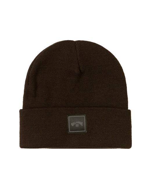 Billabong Stacked Cuffed Beanie in Blk-Black at