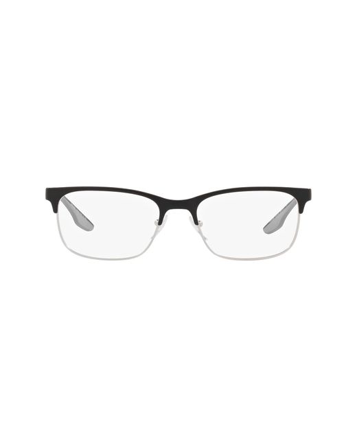Prada Sport 55mm Rectangular Optical Glasses in at