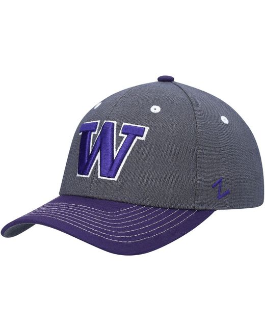 Zephyr Purple Washington Huskies Cedar Snapback Hat One Oz at