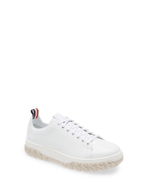 Thom Browne Court Sneaker with Cable Tread in at