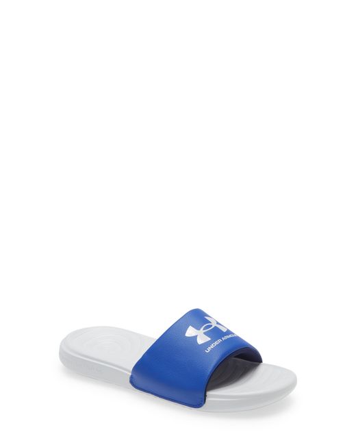Under Armour Ansa Slide Sandal in Grey at