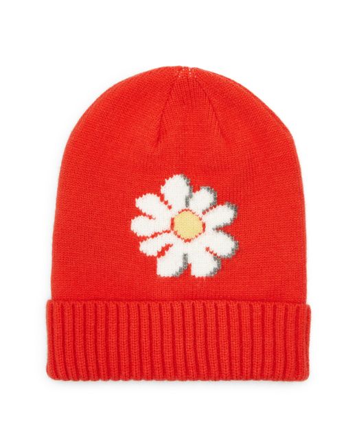 TopShop Daisy Knit Beanie in at