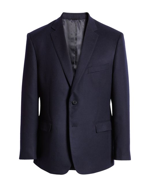 JB Britches Solid Cashmere Silk Sport Coat in at
