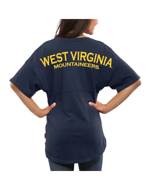 Spirit Jersey West Virginia Mountaineers Oversized T-Shirt at