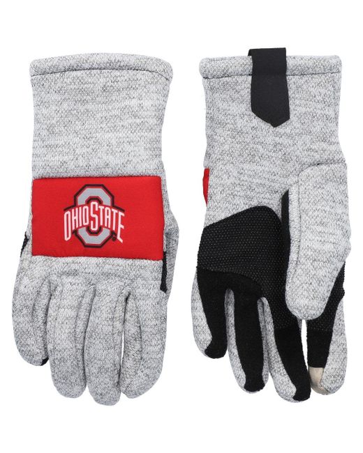 Foco Ohio State Buckeyes Team Knit Gloves at