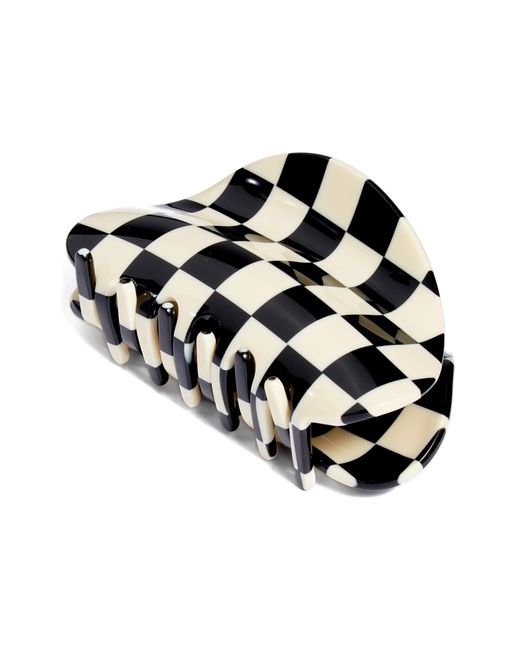 Chunks Large Checkerboard Claw Hair Clip in at