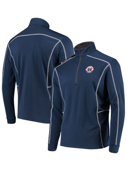 Columbia Washington Wizards Omni-Wick Shotgun Quarter-Zip Pullover Jacket at