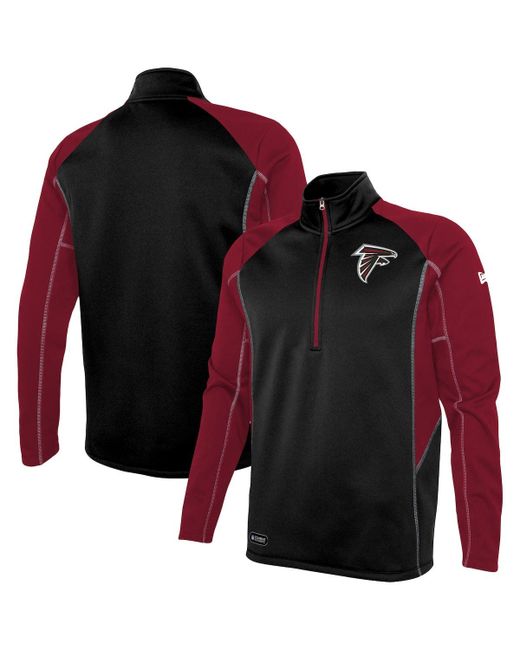 New Era Atlanta Falcons Combine Authentic Two-a-Days Half-Zip Jacket at