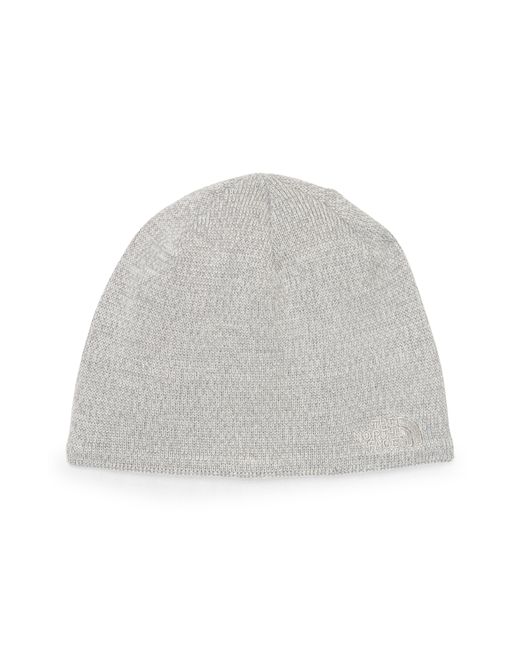 The North Face Jim Beanie in Tnflightgreyhtr at