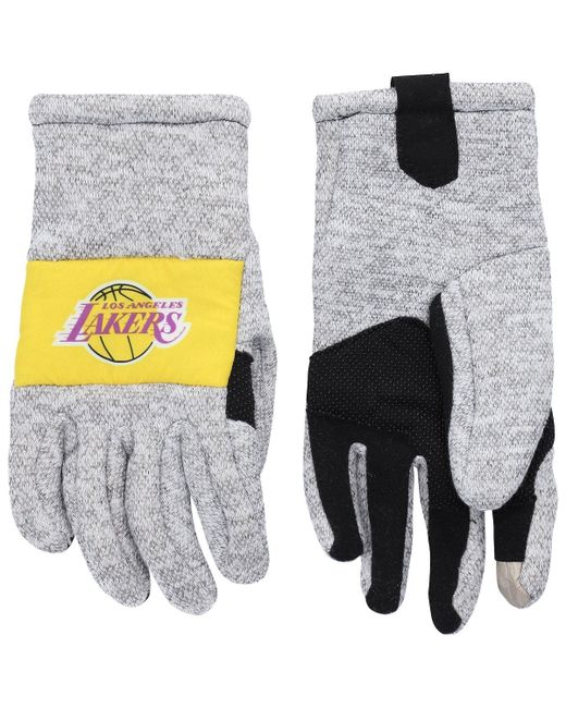 Foco Los Angeles Lakers Team Knit Gloves at