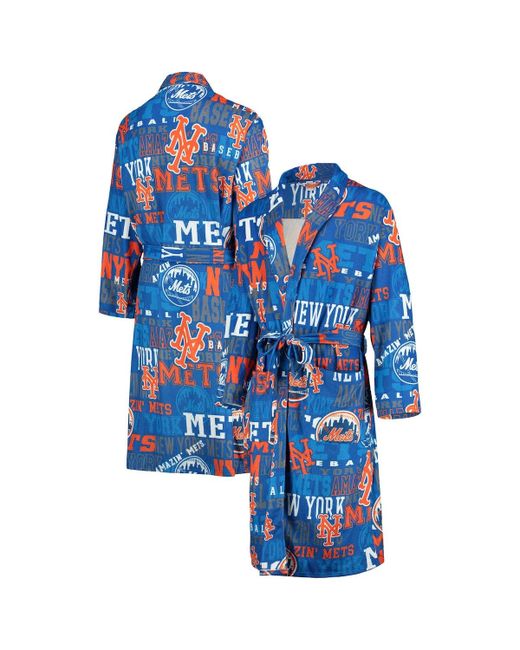 Concepts Sport New York Mets Ensemble Microfleece Robe at