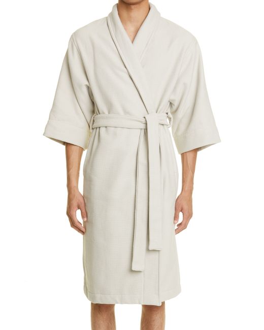 Fear Of God Waffle Weave Cotton Robe in at