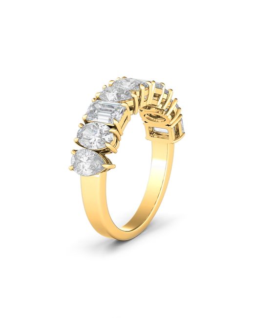 HauteCarat Multicut Lab Created Diamond Eternity Ring in at