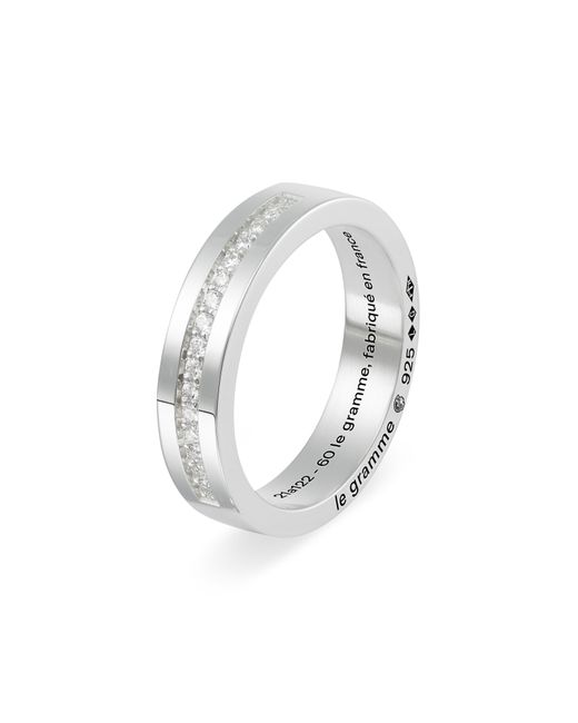 Le Gramme 7G Diamond Polished Sterling Band Ring at