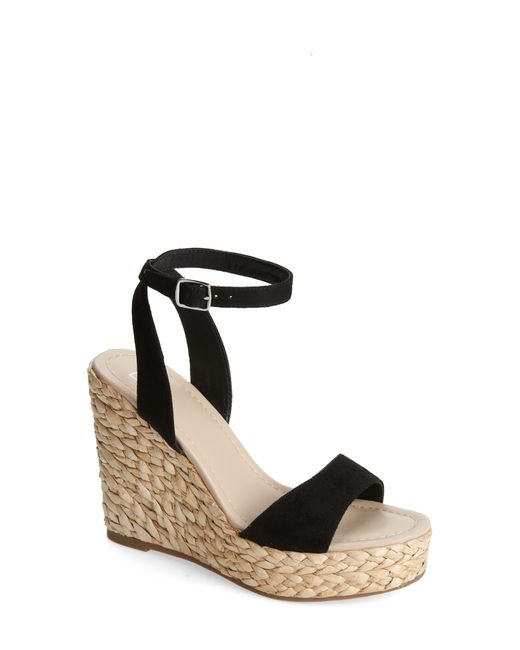 Bp. BP. Ginny Espadrille Ankle Strap Wedge Sandal in at