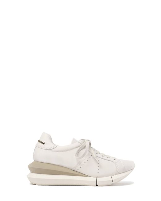Paloma Barceló Alenzon Wedge Sneaker in Gesso-Salvia at 10Us