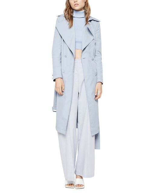 Bardot The Classic Cotton Blend Trench Coat in at