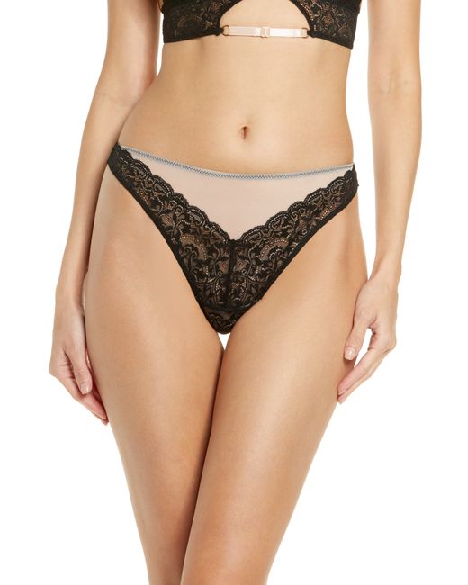 Honeydew Intimates Nicollette Lace Thong in at