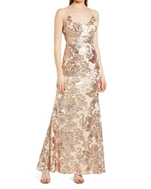 Lulus Love to You Sequin Gown in at