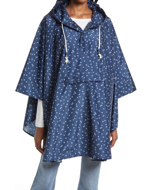 Madewell Resourced Packable Rain Poncho in at