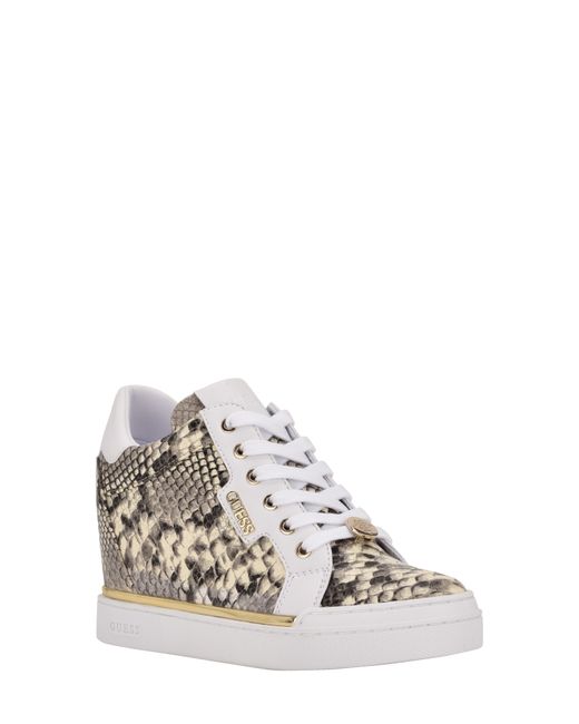 Guess Faster Hidden Wedge Sneaker in at