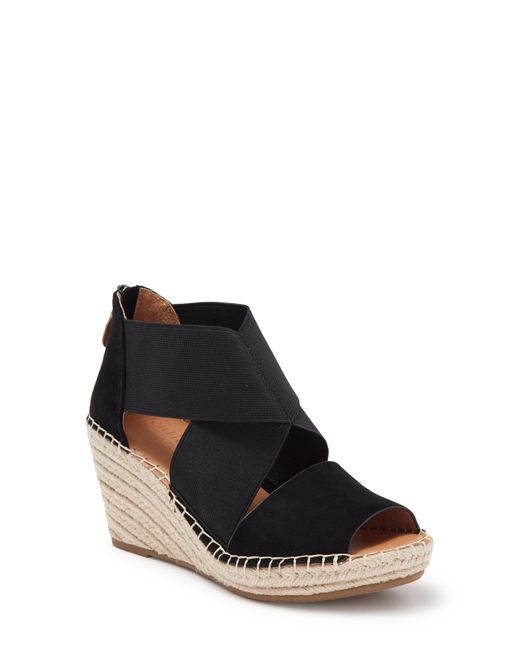 Gentle Souls Signature Colleen Espadrille Wedge Sandal in at 9.5