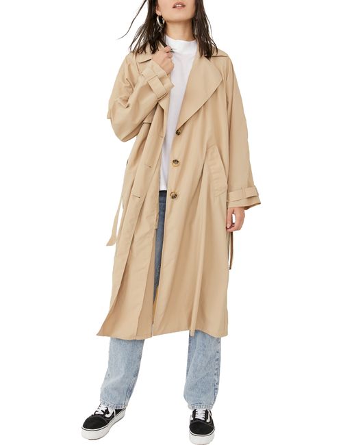 Free People Trench Coat in at