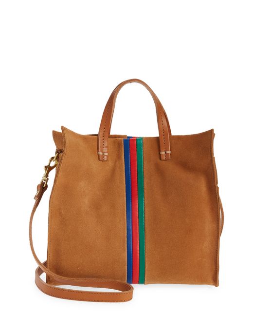 Clare V . Petit Simple Suede Tote in at