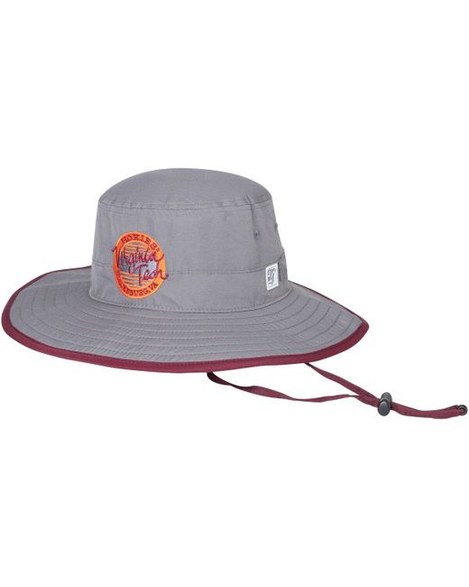 The Game Virginia Tech Hokies Classic Circle Ultralight Adjustable Boonie Bucket Hat at One Oz