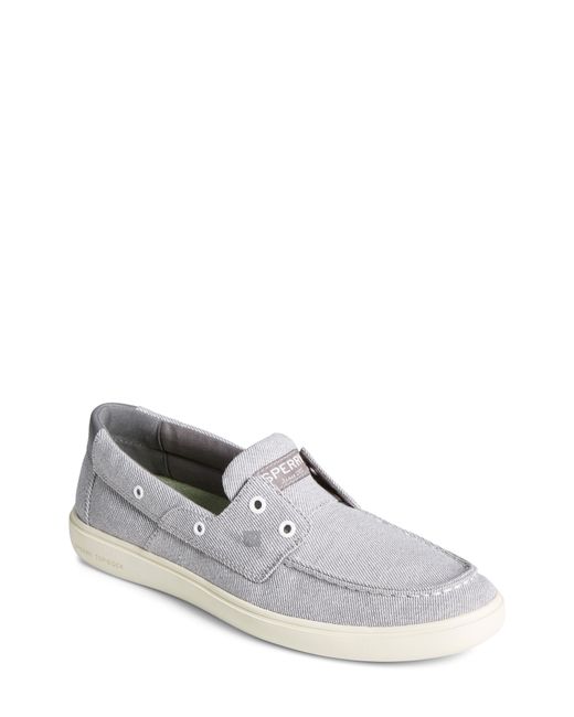 Sperry Outer Banks Washed Twill Boat Shoe in at