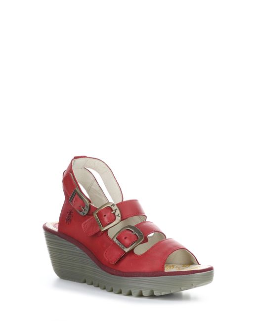 FLY London Yorn Wedge Sandal in at
