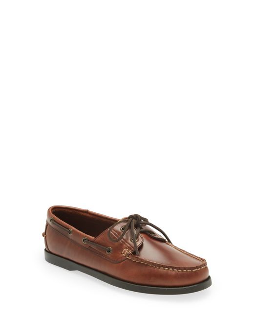 L.L.Bean Casco Bay Boat Moc Toe Loafer in Canyon at 8