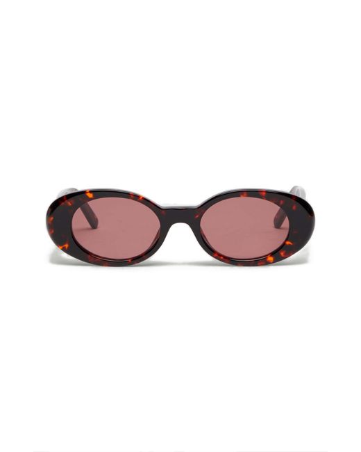 Palm Angels Spirit 50mm Oval Sunglasses in at