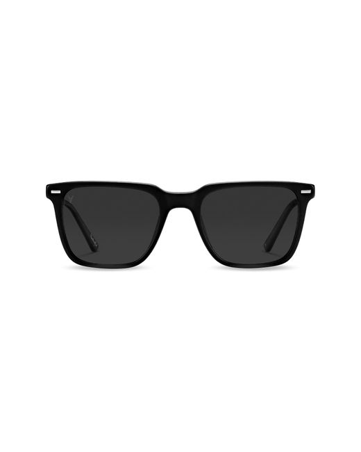 Vincero Cooper 50mm Polarized Rectangle Sunglasses in at