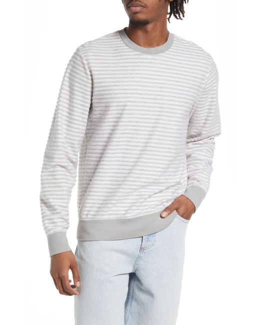 Sol Angeles Stripe Crewneck Sweatshirt in at