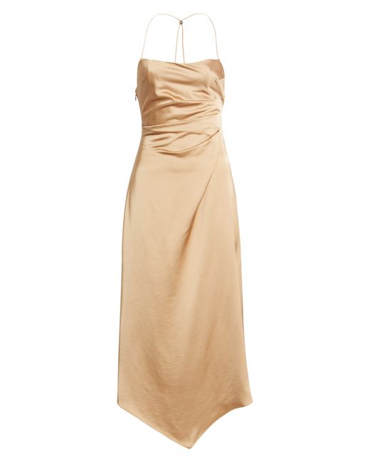 Significant Other One Another Asymmetric Hem Cocktail Midi Dress in at