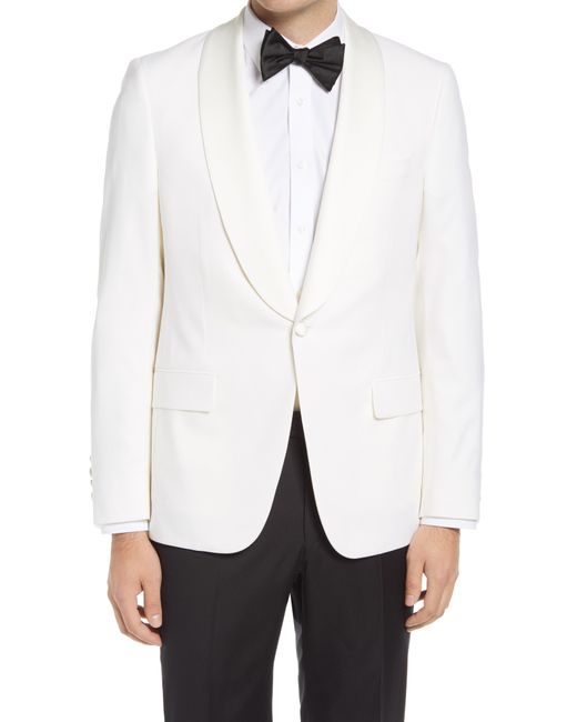 Hickey Freeman Fit Wool Dinner Jacket in at