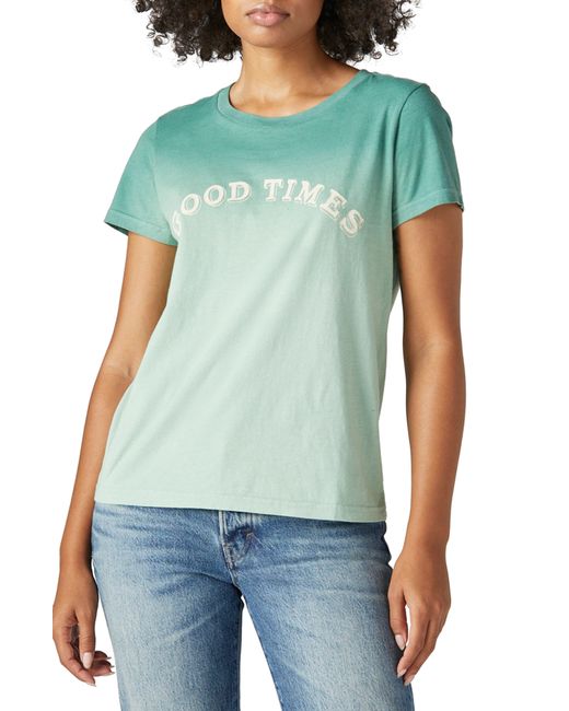 Lucky Brand Good Times Graphic Tee in at