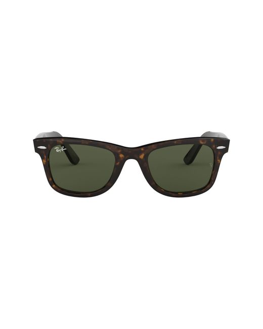 Ray-Ban Classic Wayfarer 50mm Sunglasses in Dark Tortoise at