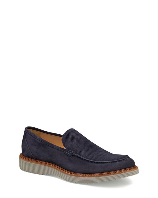 J And M Collection Jameson Perforated Venetian Loafer in at