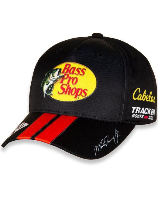 Joe Gibbs Racing Team Collection Red Martin Truex Jr Bass Pro Shops Uniform Adjustable Hat at One Oz