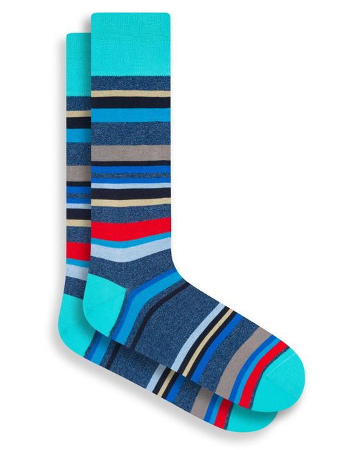 Bugatchi Stripe Socks in at
