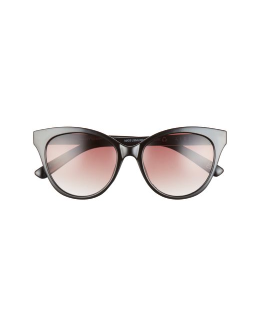 Aire Gravity V2 55mm Cat Eye Sunglasses in Warm Smoke Grad at