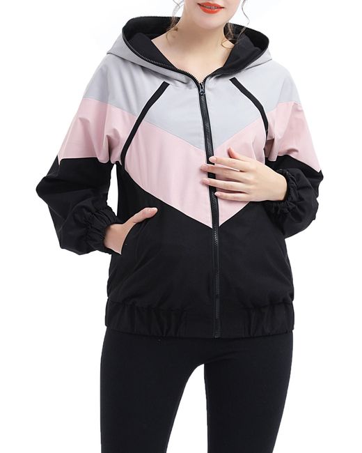 Kimi and Kai Ellie Water Repellent Maternity Jacket in at