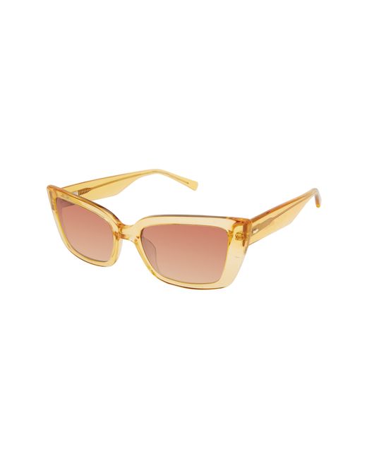 Ted Baker London 55mm Gradient Cat Eye Sunglasses in at