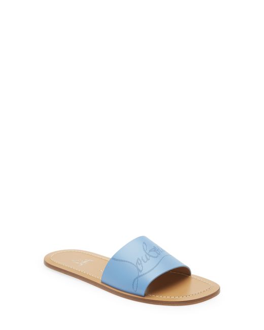 Christian Louboutin Coolraoul Slide Sandal in Greek at 6Us