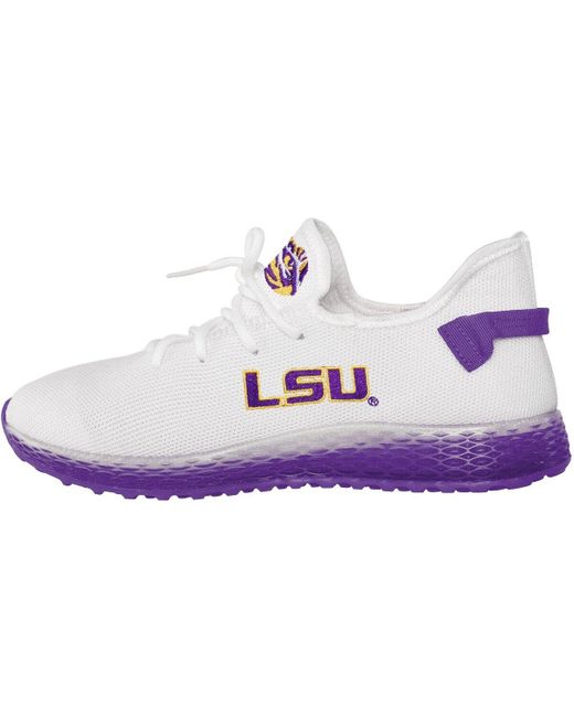 Foco LSU Tigers Gradient Sole Knit Sneakers in at